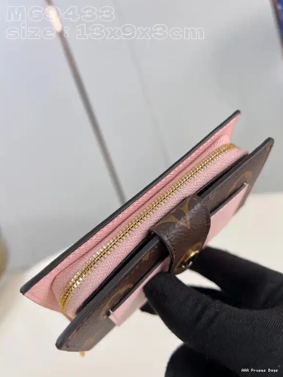 AAA Replica Ru cm Juliette LOUIS WALLET-13*9*3 VUITTON 0601